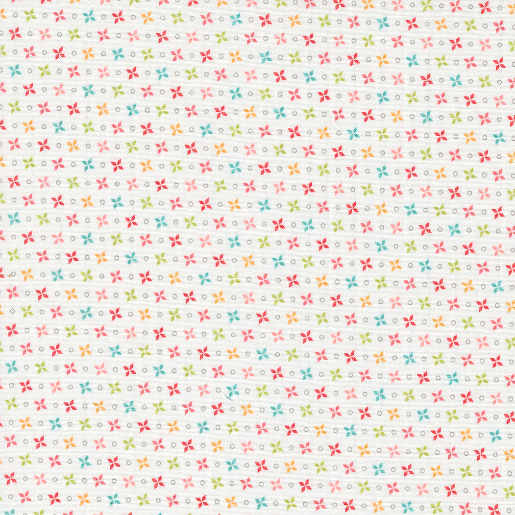 Strawberry Lemonade Pinwheel Cloud M3767511 from Sherri & Chelsi for Moda Fabrics (sold in 25cm increments)
