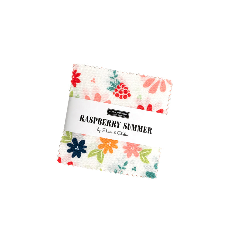 Raspberry Summer Mini Charm Pack by Sherri & Chelsi for Moda Fabrics