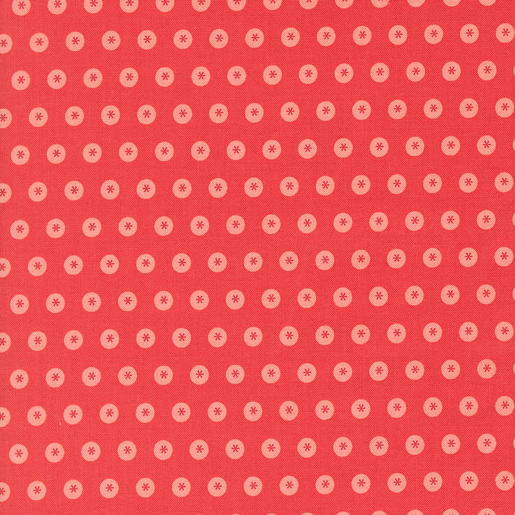 Raspberry Summer Dots Raspberry M3769213 by Sherri & Chelsi for Moda Fabrics (sold in 25cm increments)