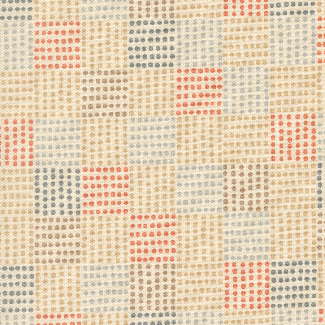 Natures Sketchbook Dots Pearl M3907811 by Elena Amo for Moda fabrics (sold in 25cm increments)