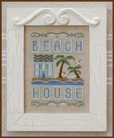 Beach House Cross Stitch Pattern Country Cottage Needleworks