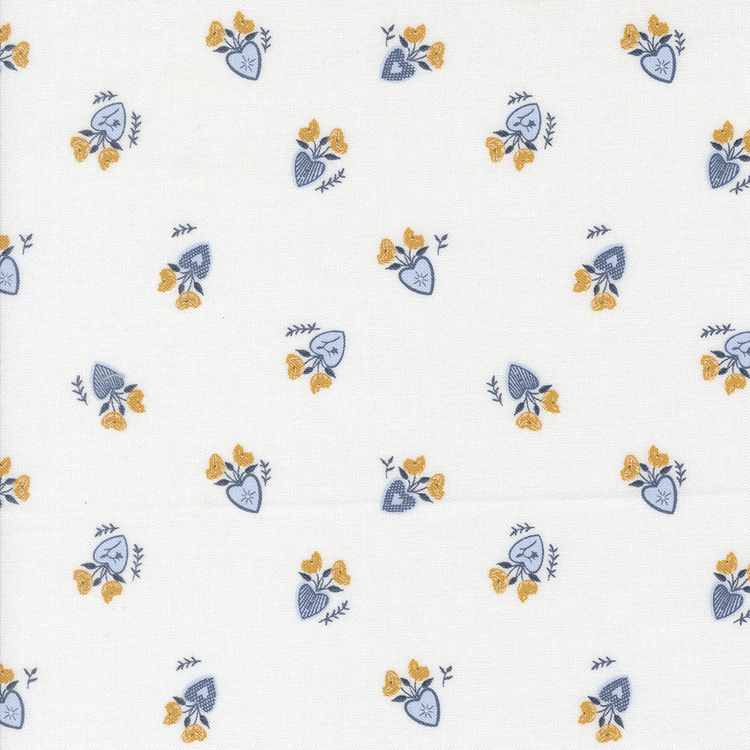 Sun Drenched Vintage Lockets Cloud M4320211 by Sweetfire Road for Moda fabrics (sold in 25cm increments)