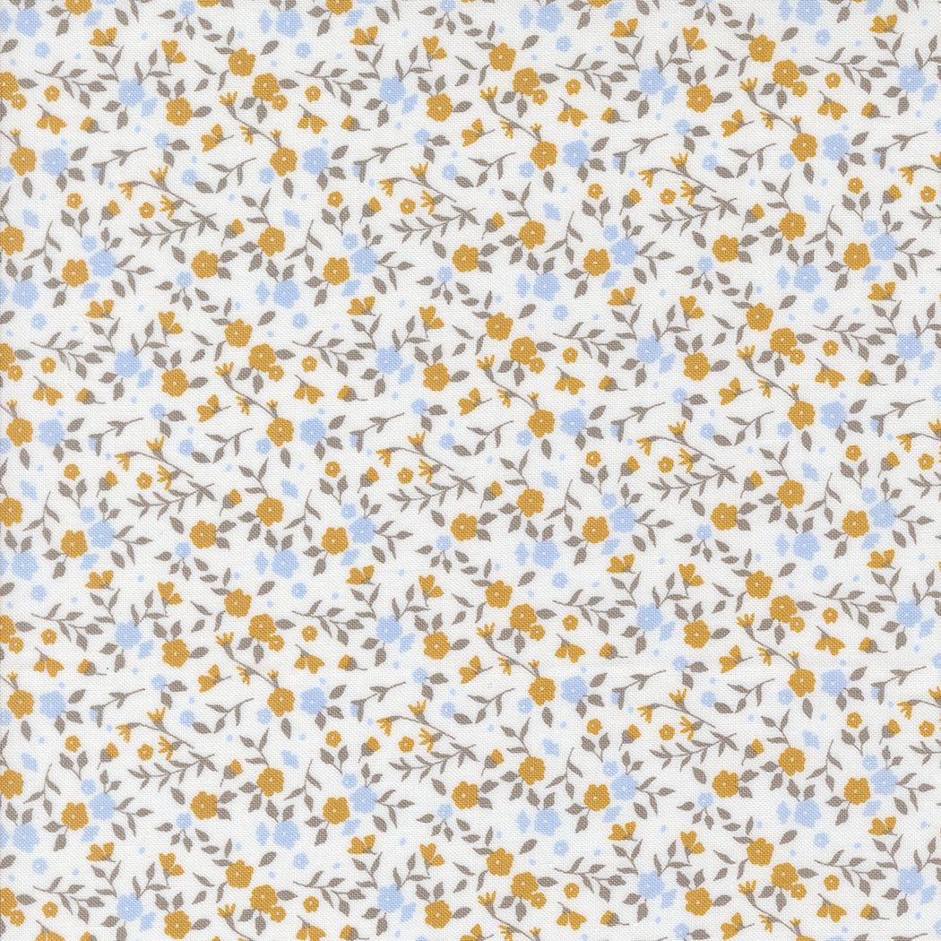 Sun Drenched Tiny Floral Cloud M4320511 by Sweetfire Road for Moda fabrics (sold in 25cm increments)