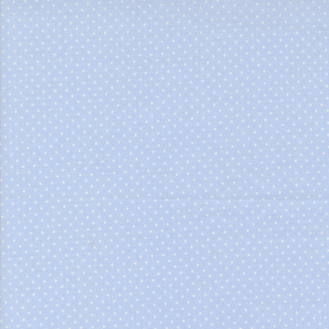 Sun Drenched Farmhouse Dots Sky M4320714 by Sweetfire Road for Moda fabrics (sold in 25cm increments)