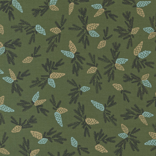 Good News Great Joy M4556319 Pine Pinecones by Fancy That Design House (sold in 25cm increments)