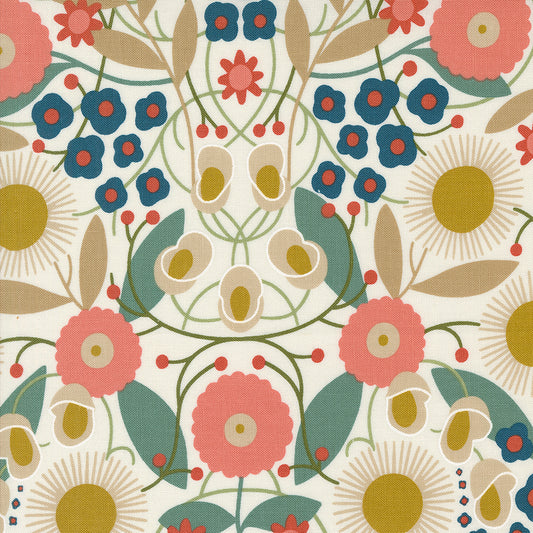 Imaginary Flowers Magical Cloud M4838111 by Gingiber for Moda fabrics (sold in 25 increments)