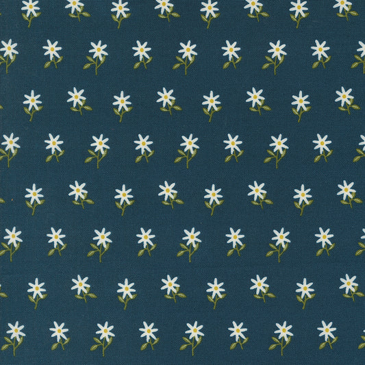 Imaginary Flowers Wispy Midnight M4838420 by Gingiber for Moda fabrics (sold in 25 increments)