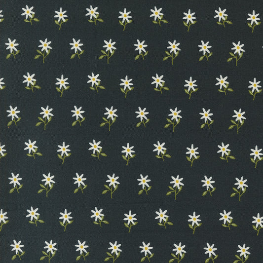 Imaginary Flowers Wispy Ebony M4838421 by Gingiber for Moda fabrics (sold in 25 increments)