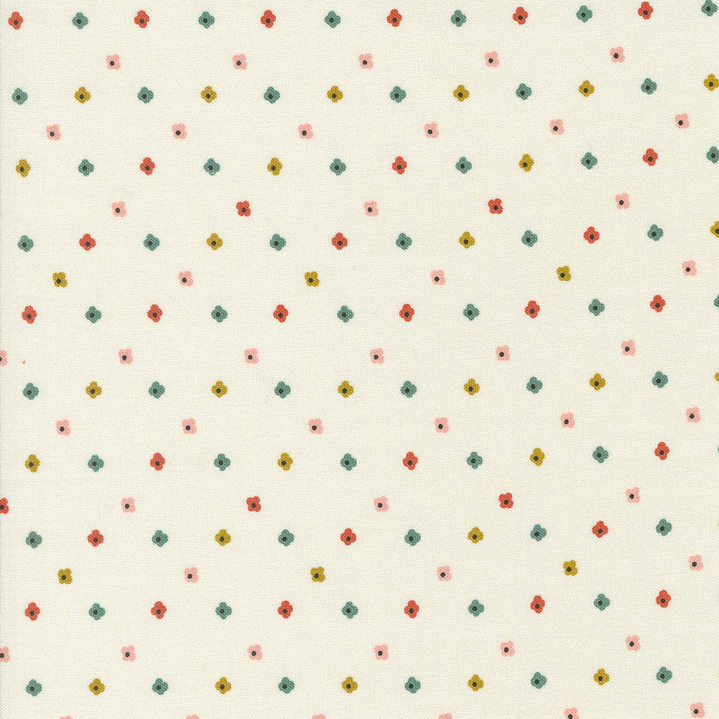 Imaginary Flowers Baby Buds Cloud M4838611 by Gingiber for Moda fabrics (sold in 25 increments)