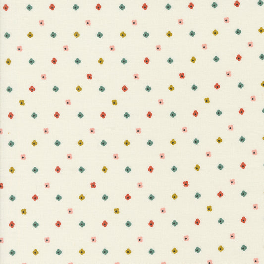 Imaginary Flowers Baby Buds Cloud M4838611 by Gingiber for Moda fabrics (sold in 25 increments)