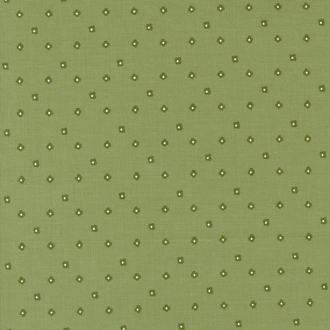 Imaginary Flowers Baby Buds Sage M4838612 by Gingiber for Moda fabrics (sold in 25 increments)