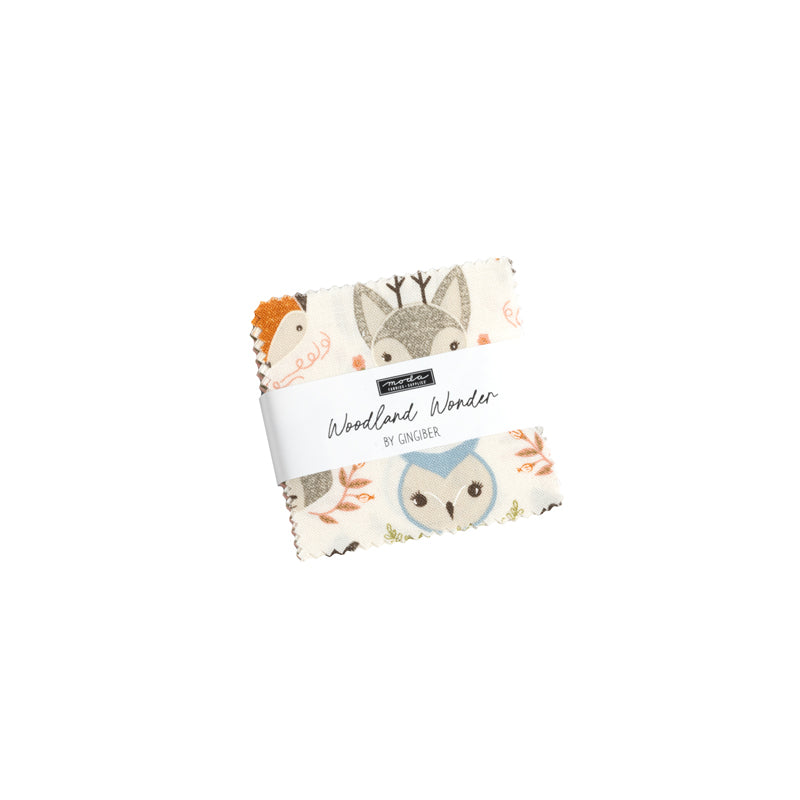 Woodland Wonder Mini Charm Pack by Gingiber for Moda Fabrics