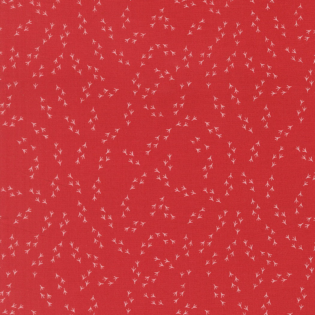The Henhouse Chicken Feet Cloud Barn M4843816 by Gingiber for Moda Fabrics (sold in 25cm increments)