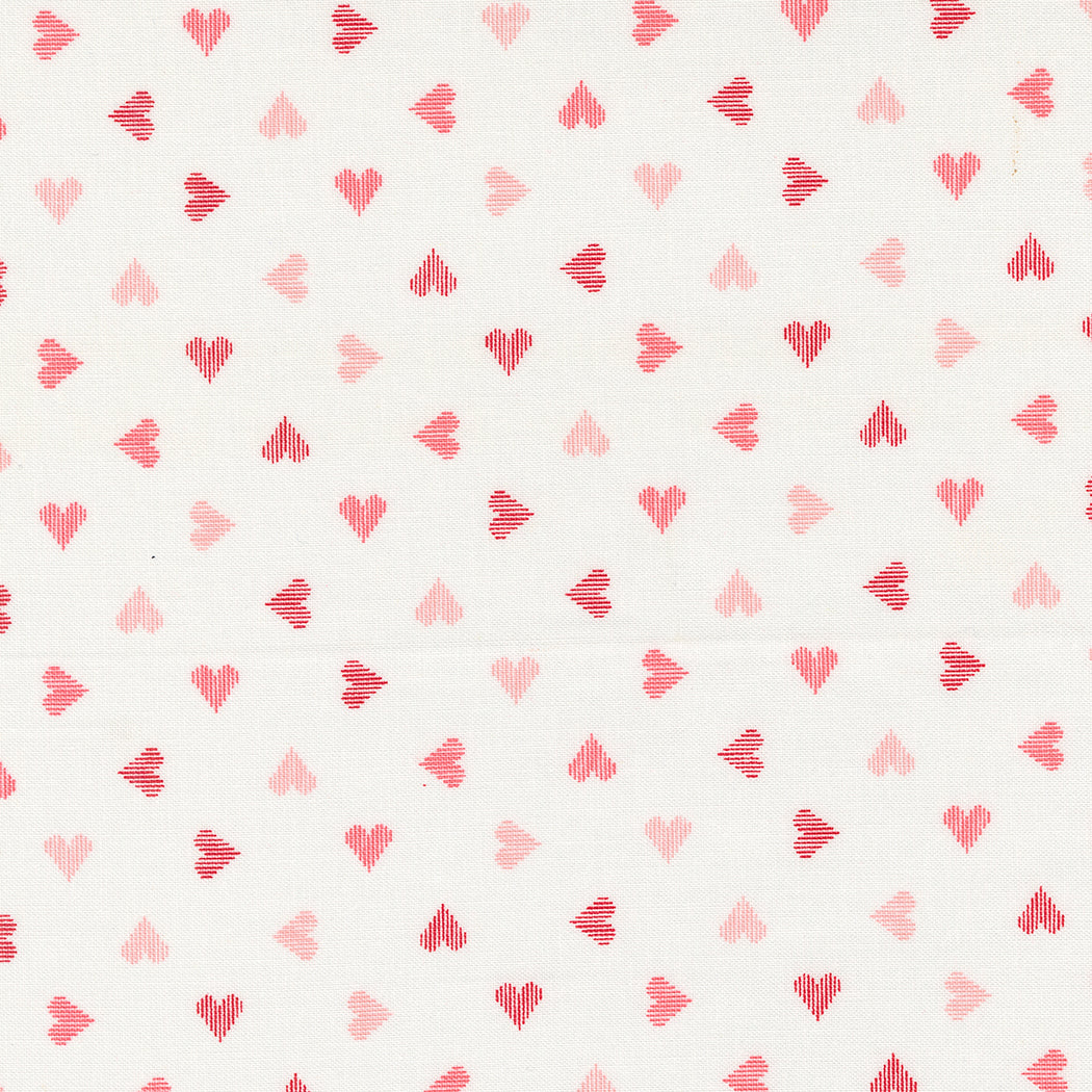 Love Blooms Lace Heart M522311 by Lella Boutique for Moda Fabrics (sold in 25cm increments)