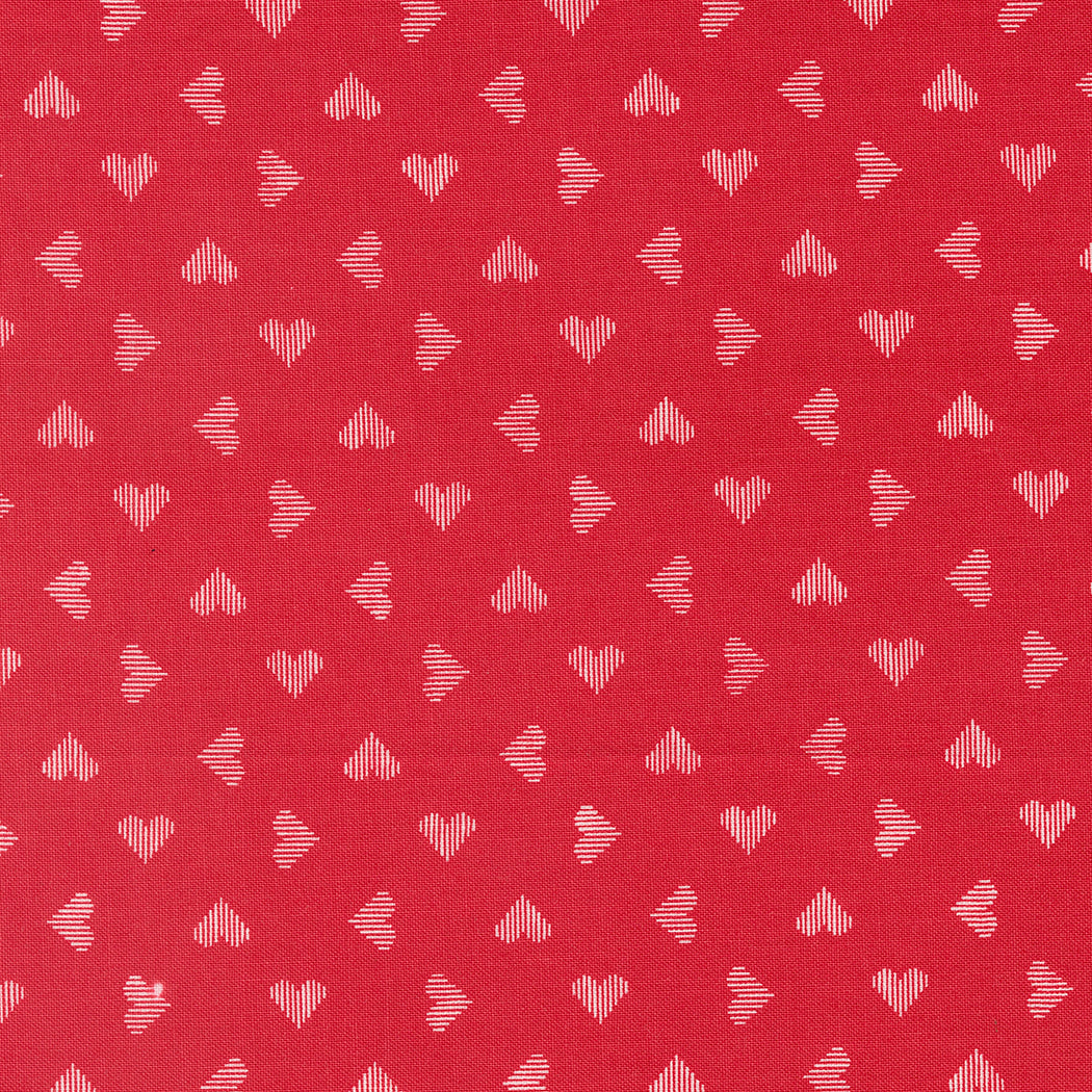 Love Blooms Rose Heart M522312 by Lella Boutique for Moda Fabrics (sold in 25cm increments)