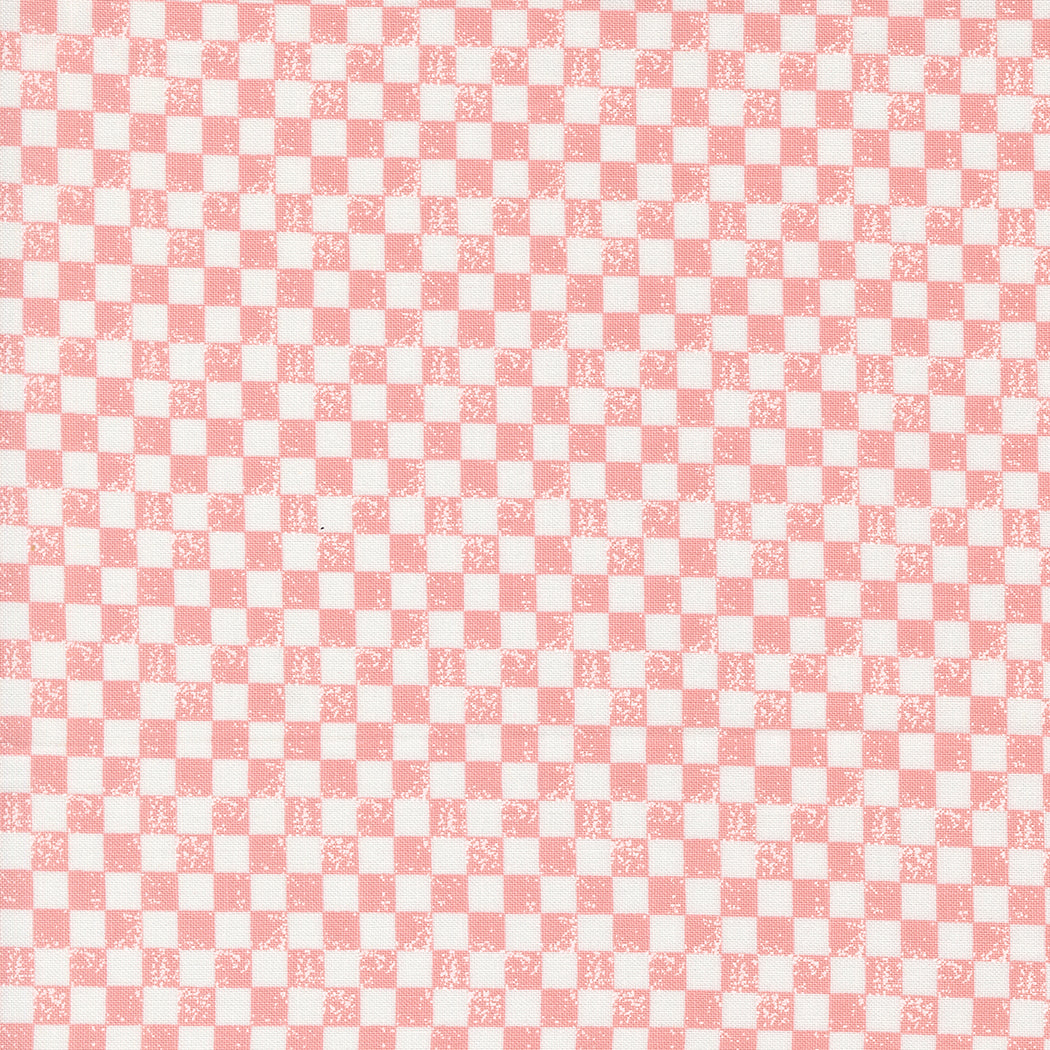 Love Blooms Blush Check M522414 by Lella Boutique for Moda Fabrics (sold in 25cm increments)