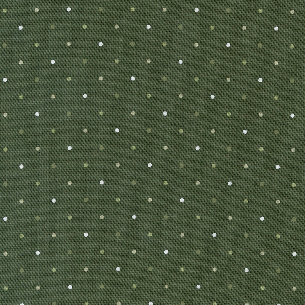 Berry & Pine Magic Dot Forest M523020B by Lella Boutique for Moda Fabrics (Sold in 25cm increments)