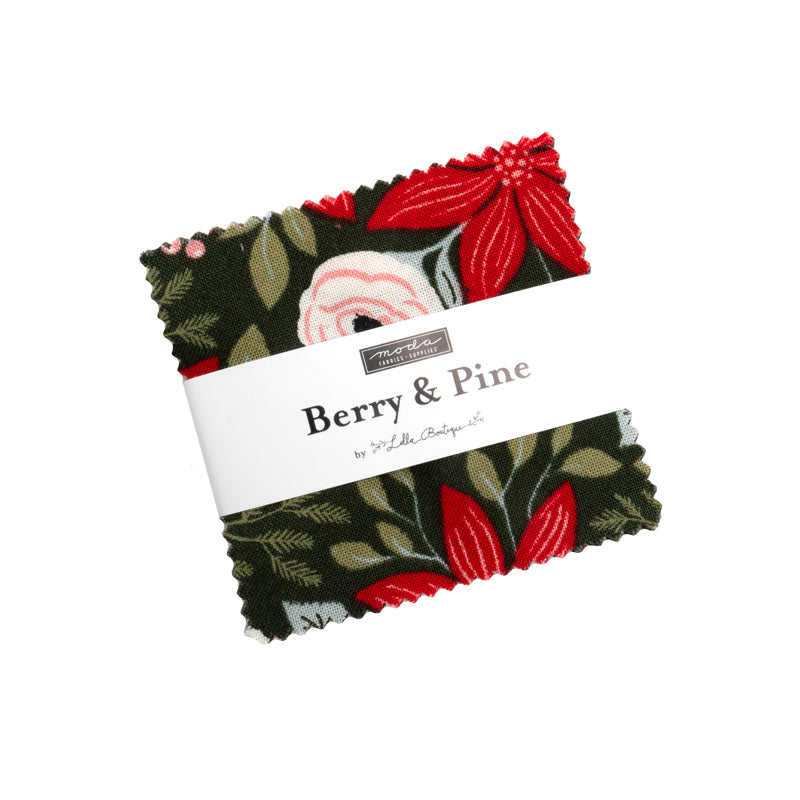 Berry & Pine Mini Charm Pack by Lella Boutique for Moda Fabrics