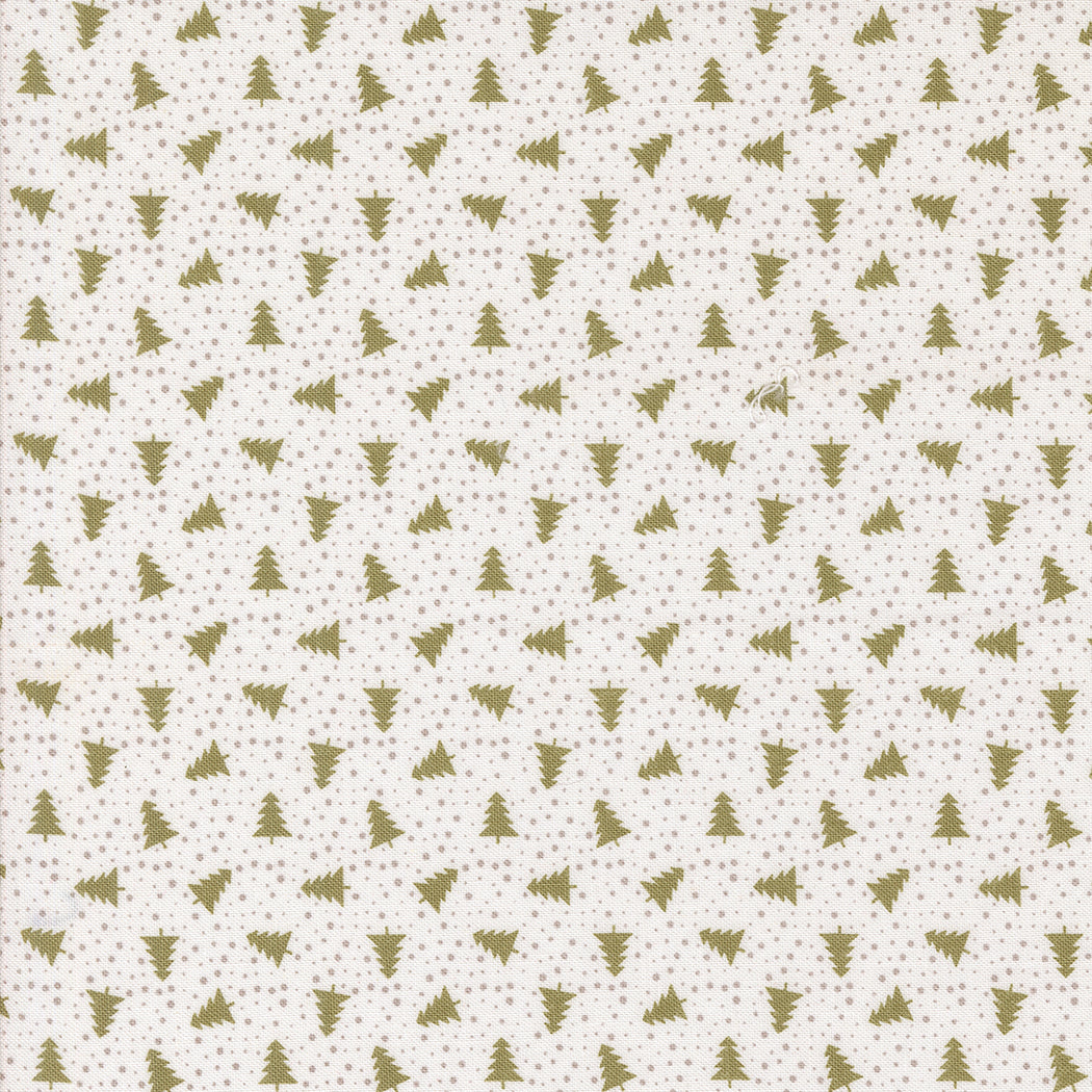 Berry & Pine Little Trees Sage M524522 by Lella Boutique for Moda Fabrics (Sold in 25cm increments)