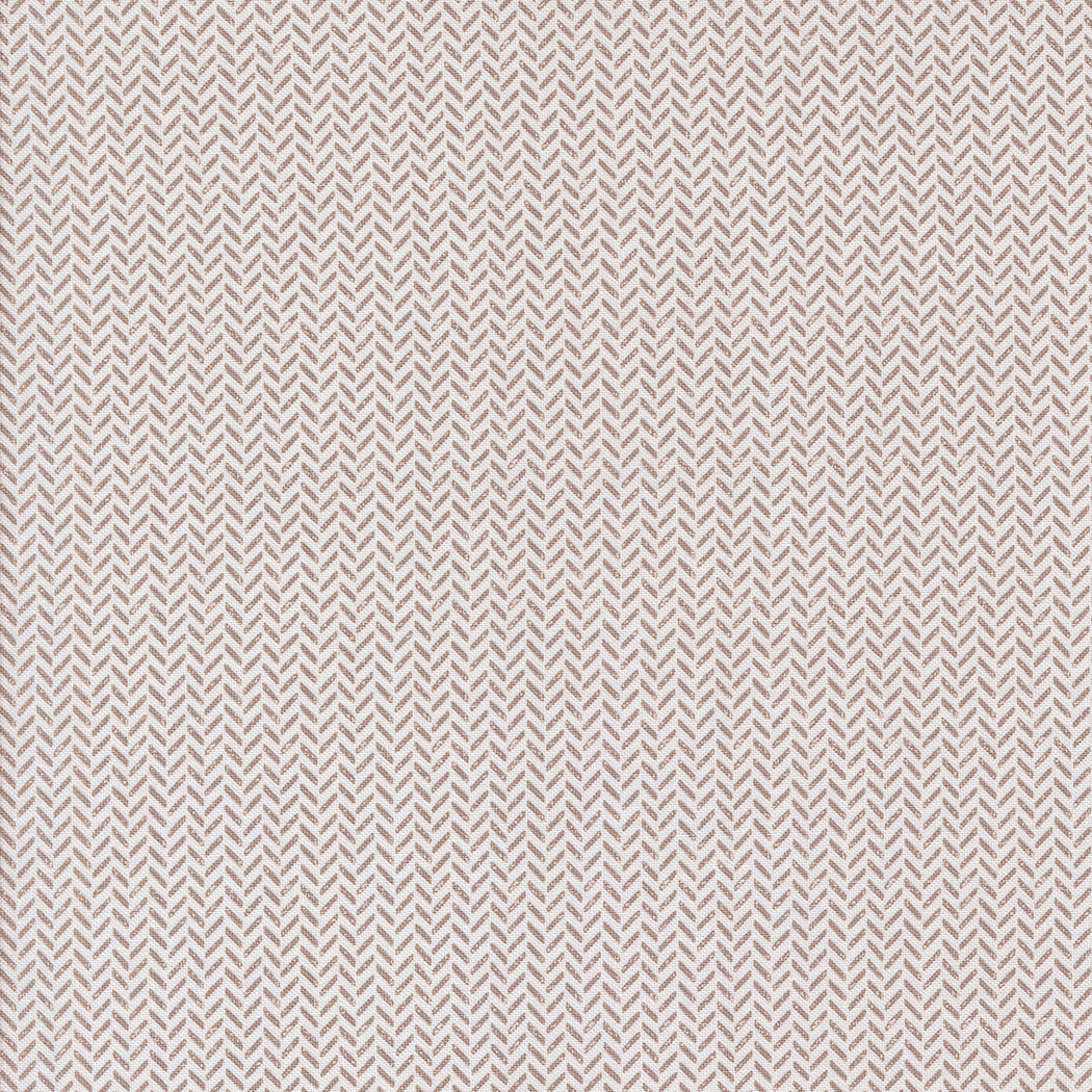 Berry & Pine Yule Herringbone Snow M524611 by Lella Boutique for Moda Fabrics (Sold in 25cm increments)