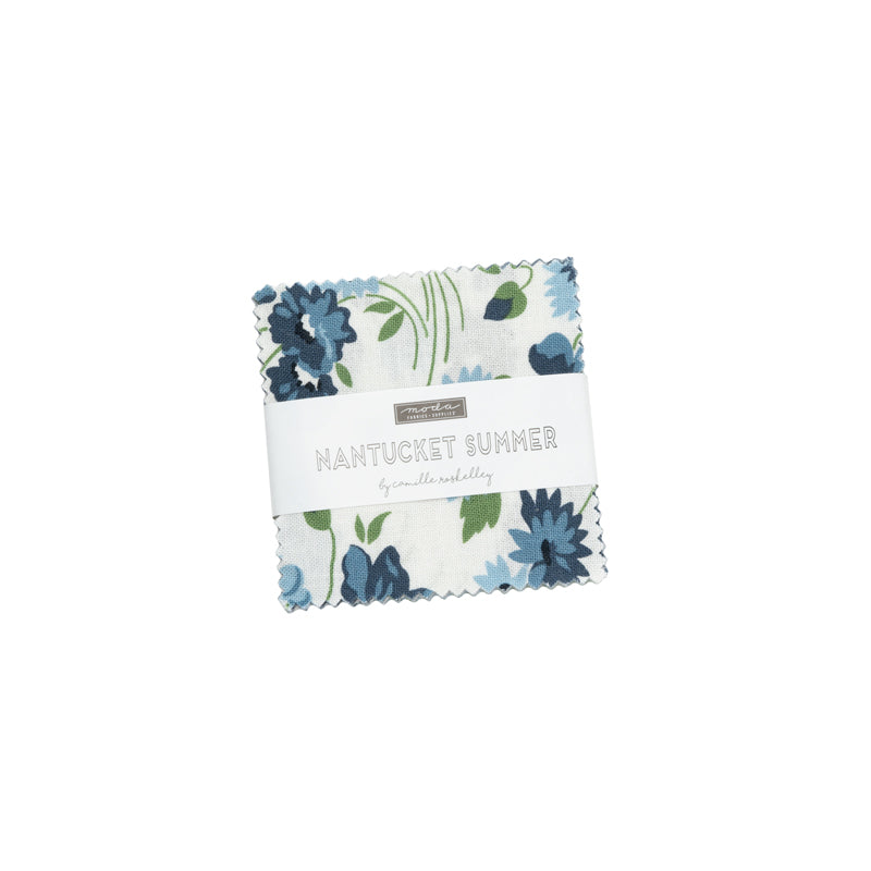 Nantucket Summer Mini Charm Pack by Camille Roskelley for Moda Fabrics