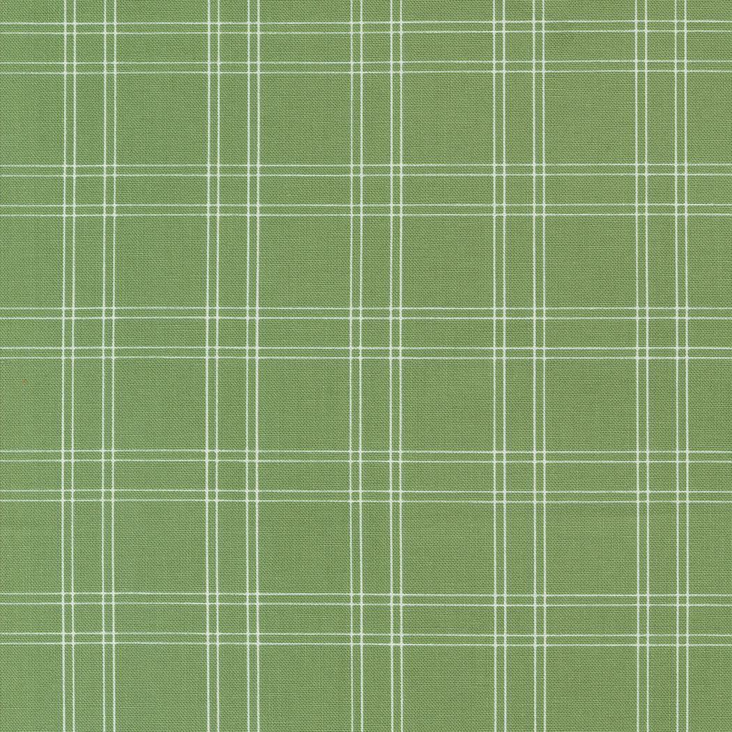 Shoreline Coastal Plaid Green M5530215 by Camille Roskelley for Moda Fabrics (Sold in 25cm Increments)