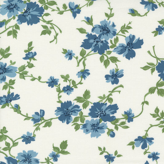Shoreline Getaway Floral Cream M5530611 by Camille Roskelley for Moda Fabrics (Sold in 25cm Increments)