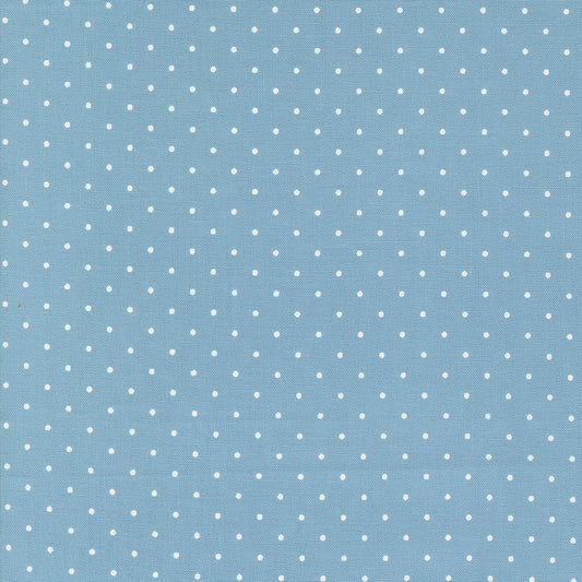 Shoreline Dot Light Blue M5530712 by Camille Roskelley for Moda Fabrics (Sold in 25cm Increments)