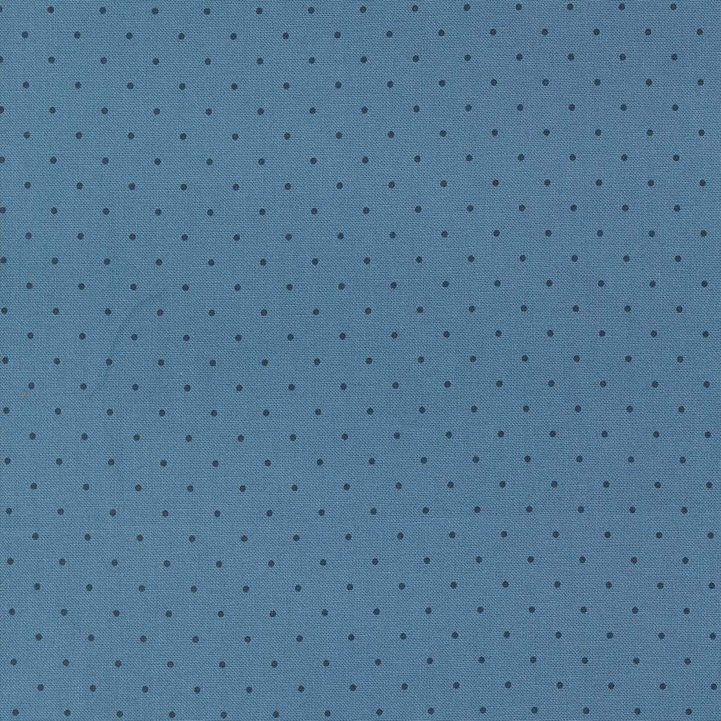 Shoreline Dot Medium Blue M5530713 by Camille Roskelley for Moda Fabrics (Sold in 25cm Increments)