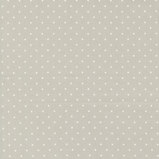 Shoreline Dot Grey M5530716 by Camille Roskelley for Moda Fabrics (Sold in 25cm Increments)