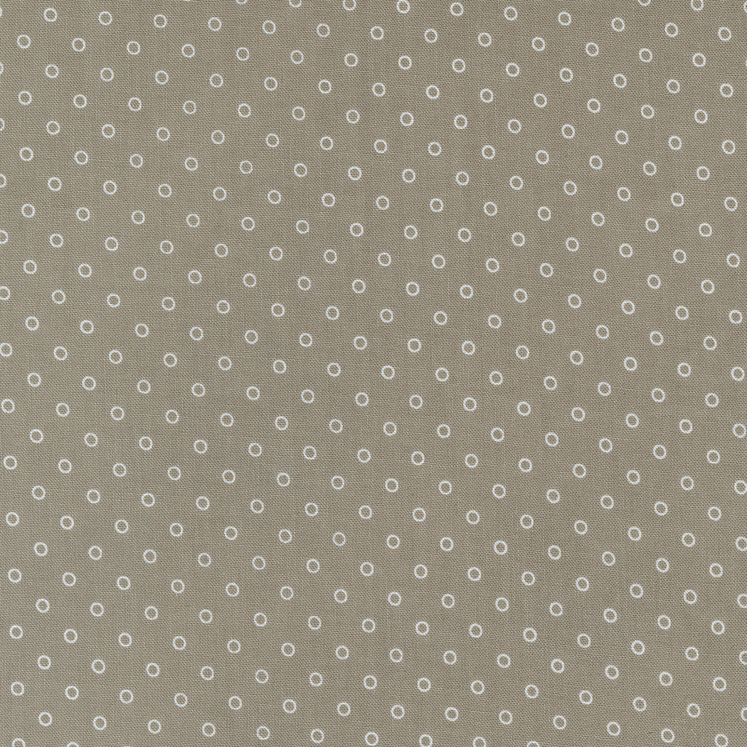 Rosemary Cottage Dot Cedar M5531819 by Camille Roskelley for Moda Fabrics (sold in 25cm increments)