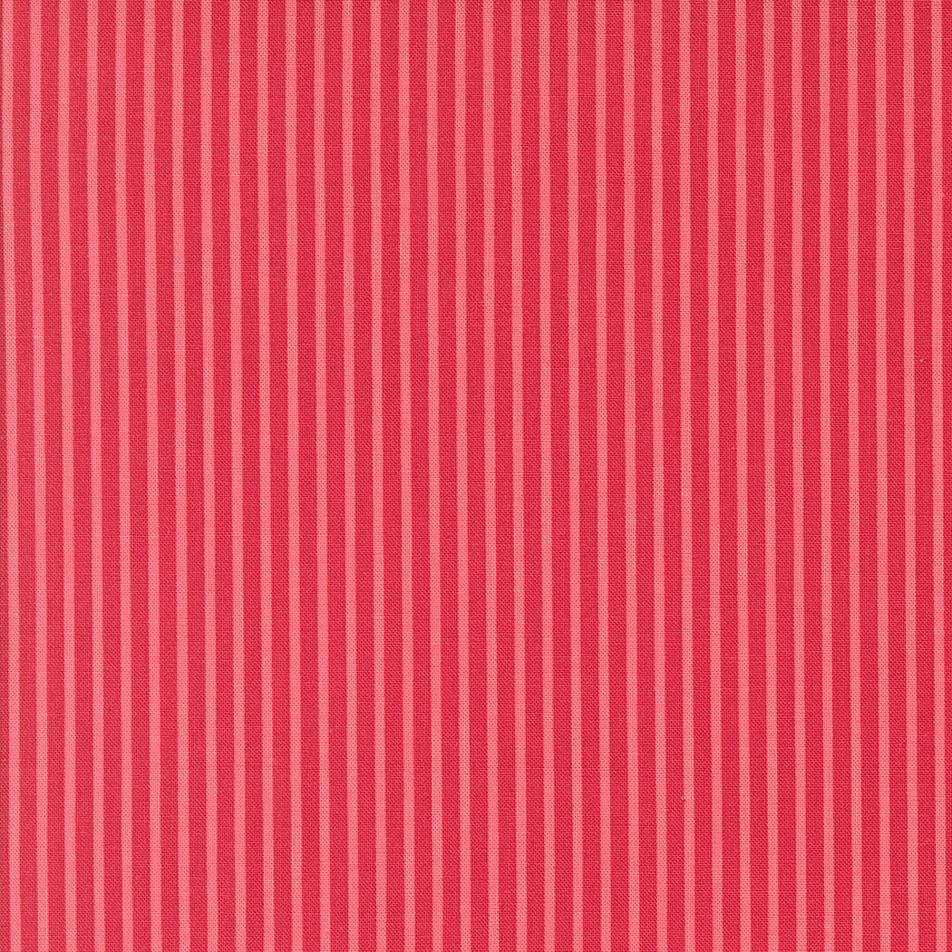 Summertime Stripe Red M5532412 by Camille Roskelley for Moda Fabrics (sold in 25cm increments)