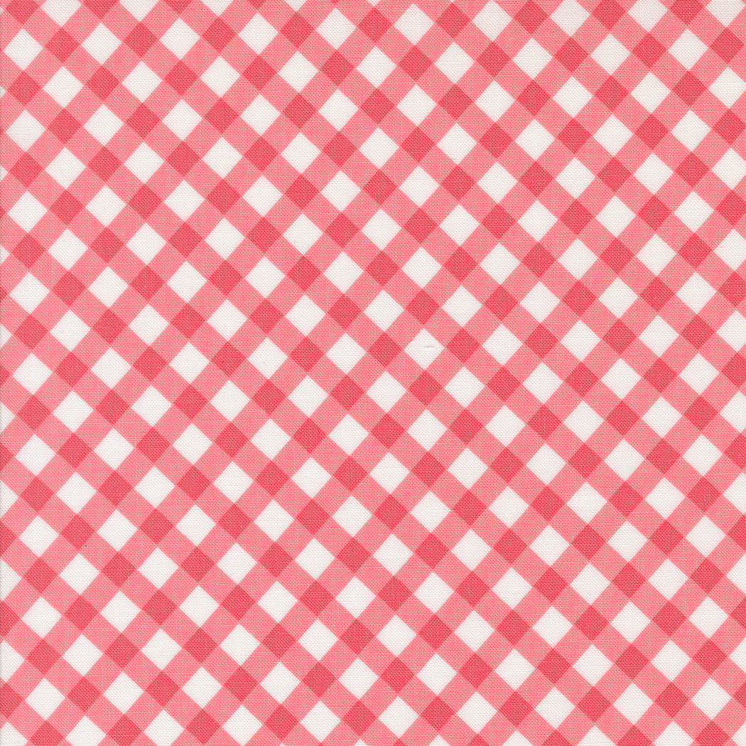 Summertime Picnic Check Blush M5532514 by Camille Roskelley for Moda Fabrics (sold in 25cm increments)