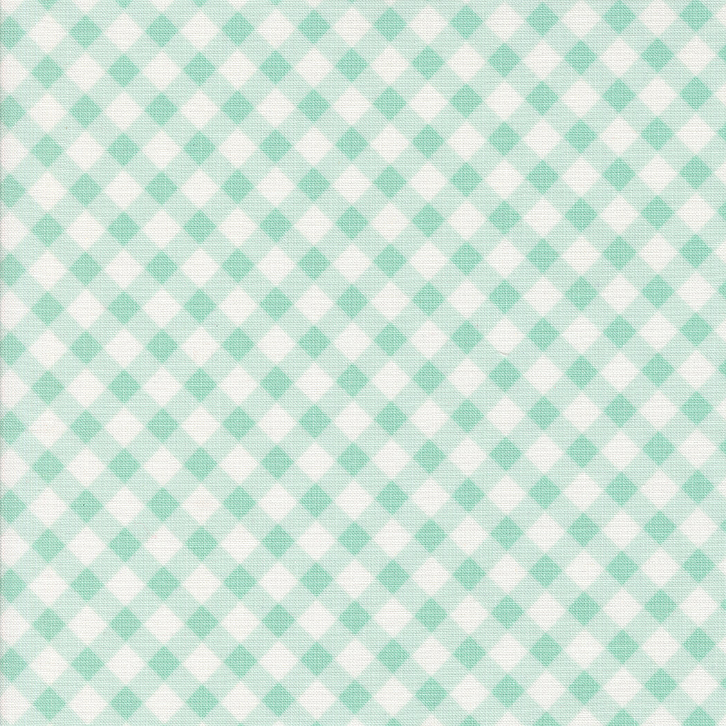 Summertime Picnic Check Ice M5532518 by Camille Roskelley for Moda Fabrics (sold in 25cm increments)