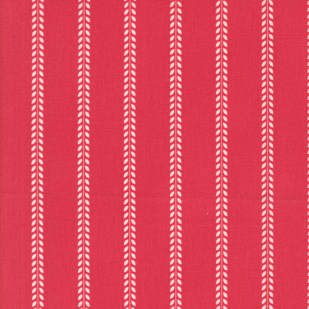 Summertime Beach Towel Stripe Red M5532712 by Camille Roskelley for Moda Fabrics (sold in 25cm increments)