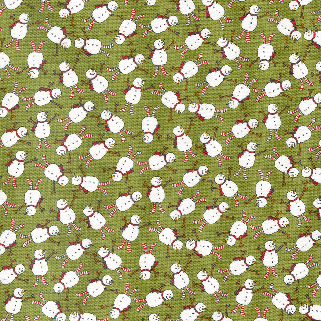 Blizzard Pine Snowmen M5562213 by Sweetwater for Moda fabrics (sold in 25cm increments)