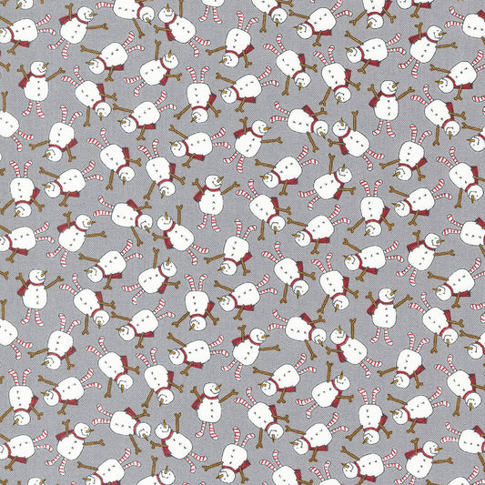 Blizzard Fog Snowmen M5562216 by Sweetwater for Moda fabrics (sold in 25cm increments)