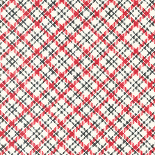 Blizzard Vanilla Multi Plaid M5562521 by Sweetwater for Moda fabrics (sold in 25cm increments)