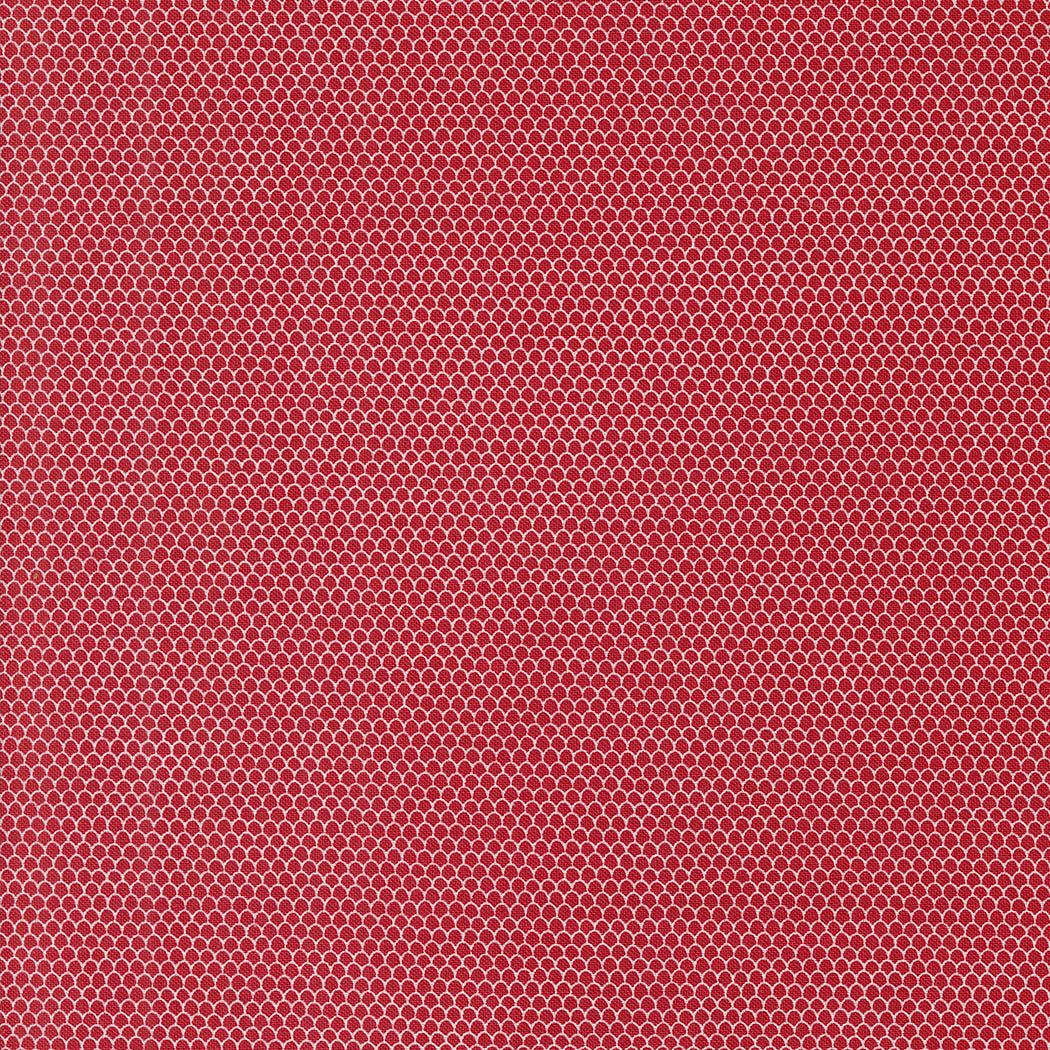 On Dasher Mini Slopes Red M5566712 by Sweetwater for Moda Fabrics (sold in 25cm increments)