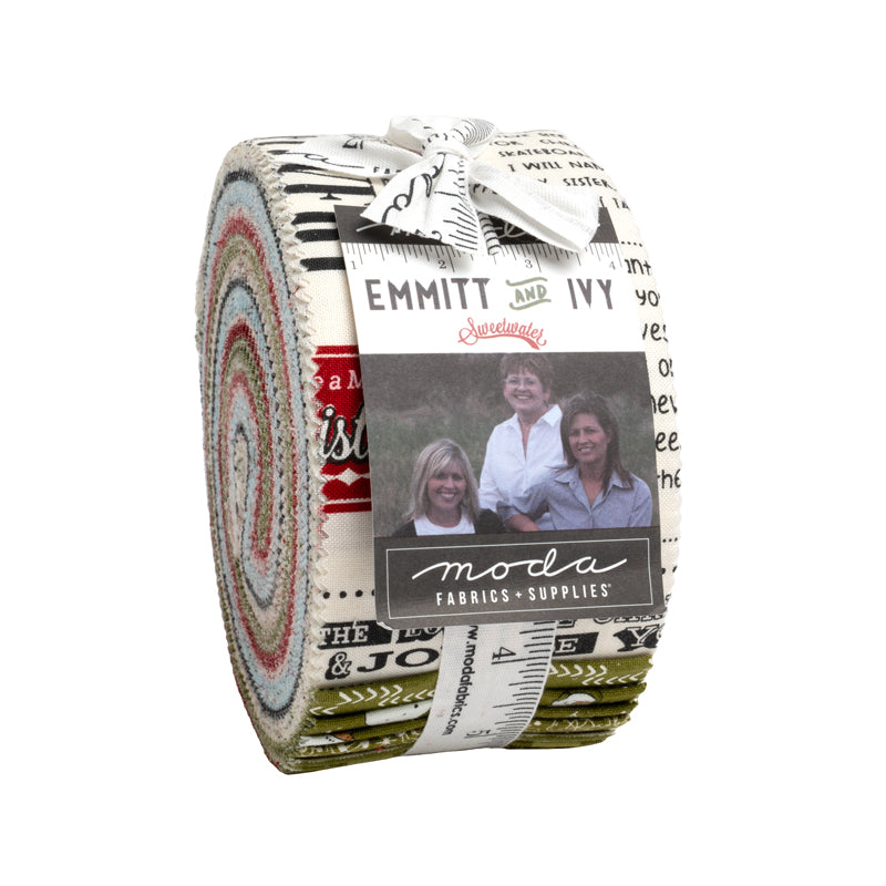 Emmit and Ivy Jelly Roll by Sweetwater for Moda Fabrics