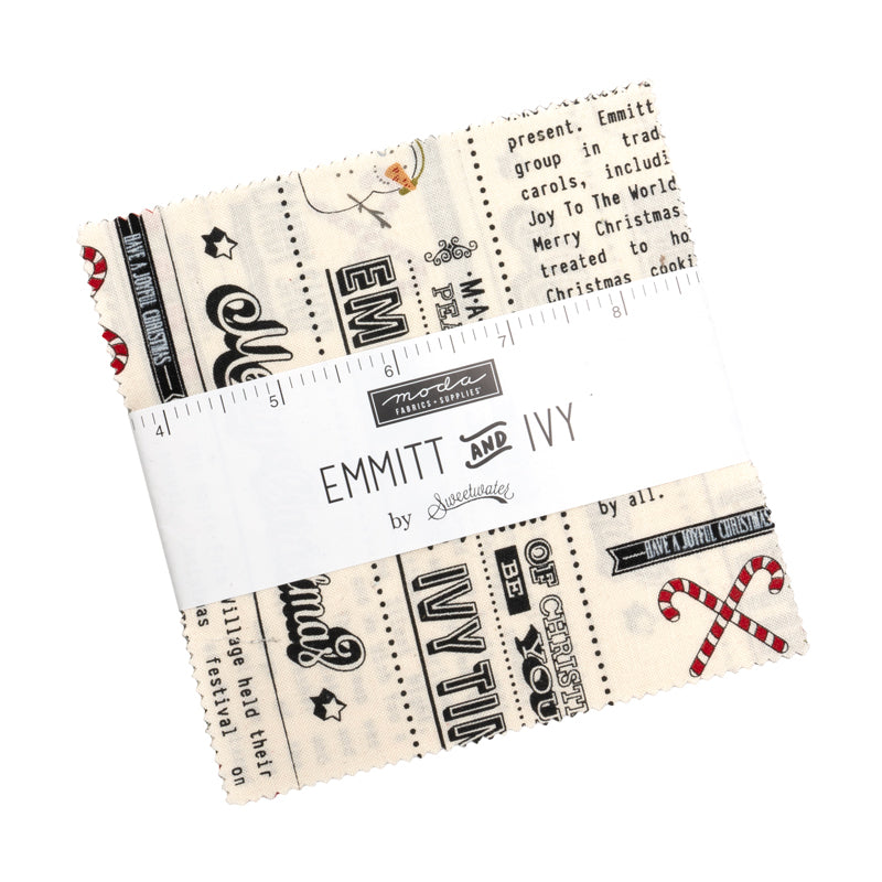 Emmit and Ivy Charm Pack by Sweetwater for Moda Fabrics