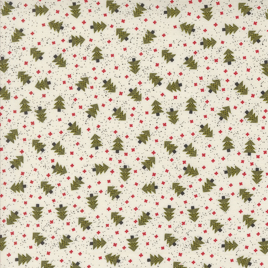 Emmittand Ivy Spruce Vanilla M5569211 by Sweetwater for Moda Fabrics (sold in 25cm increments)