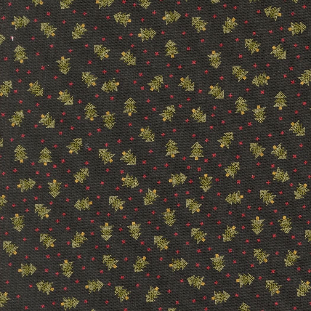 Emmitt and Ivy Spruce Black M5569217 by Sweetwater for Moda Fabrics (sold in 25cm increments)