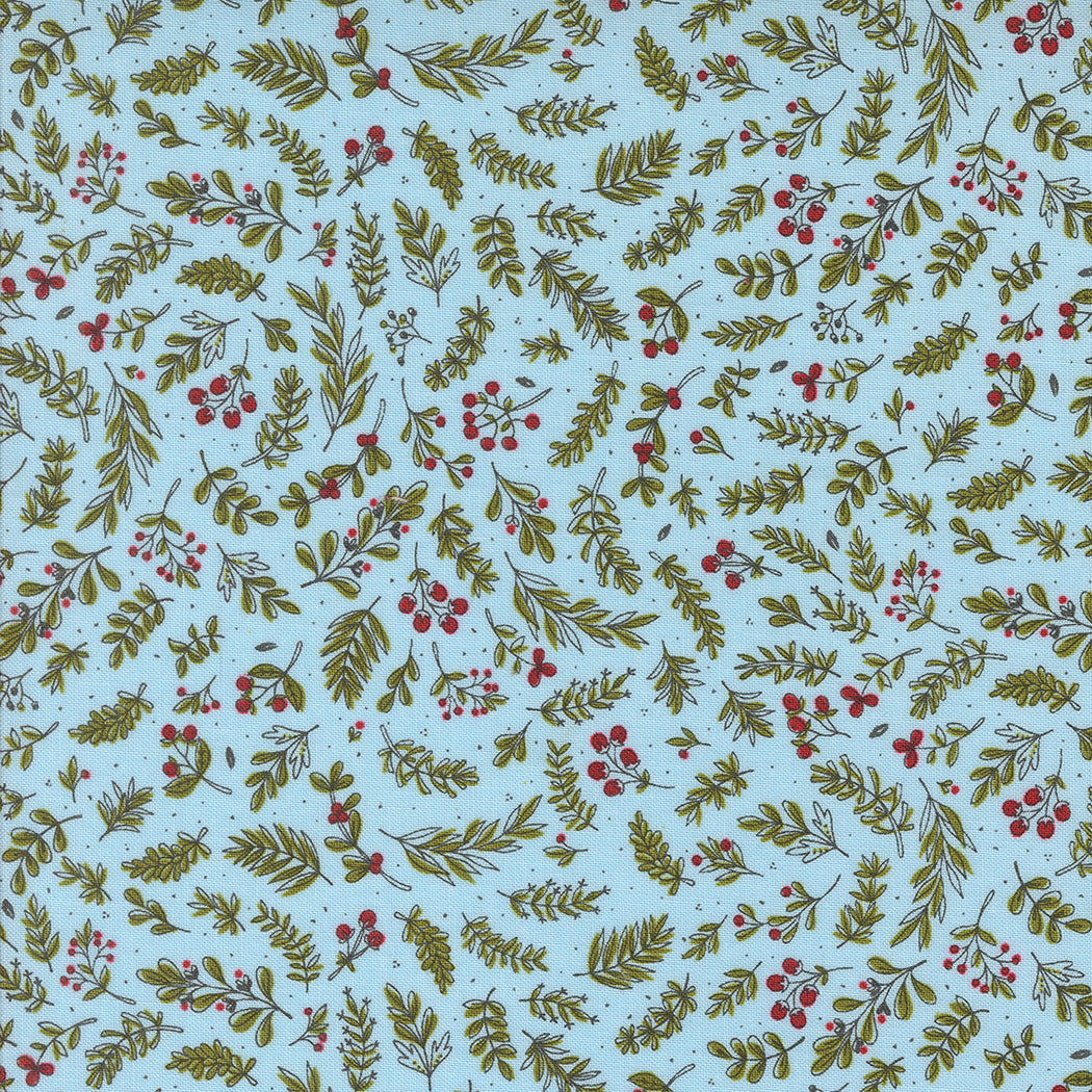 Emmitt and Ivy Holly Sky M5569516 by Sweetwater for Moda Fabrics (sold in 25cm increments)