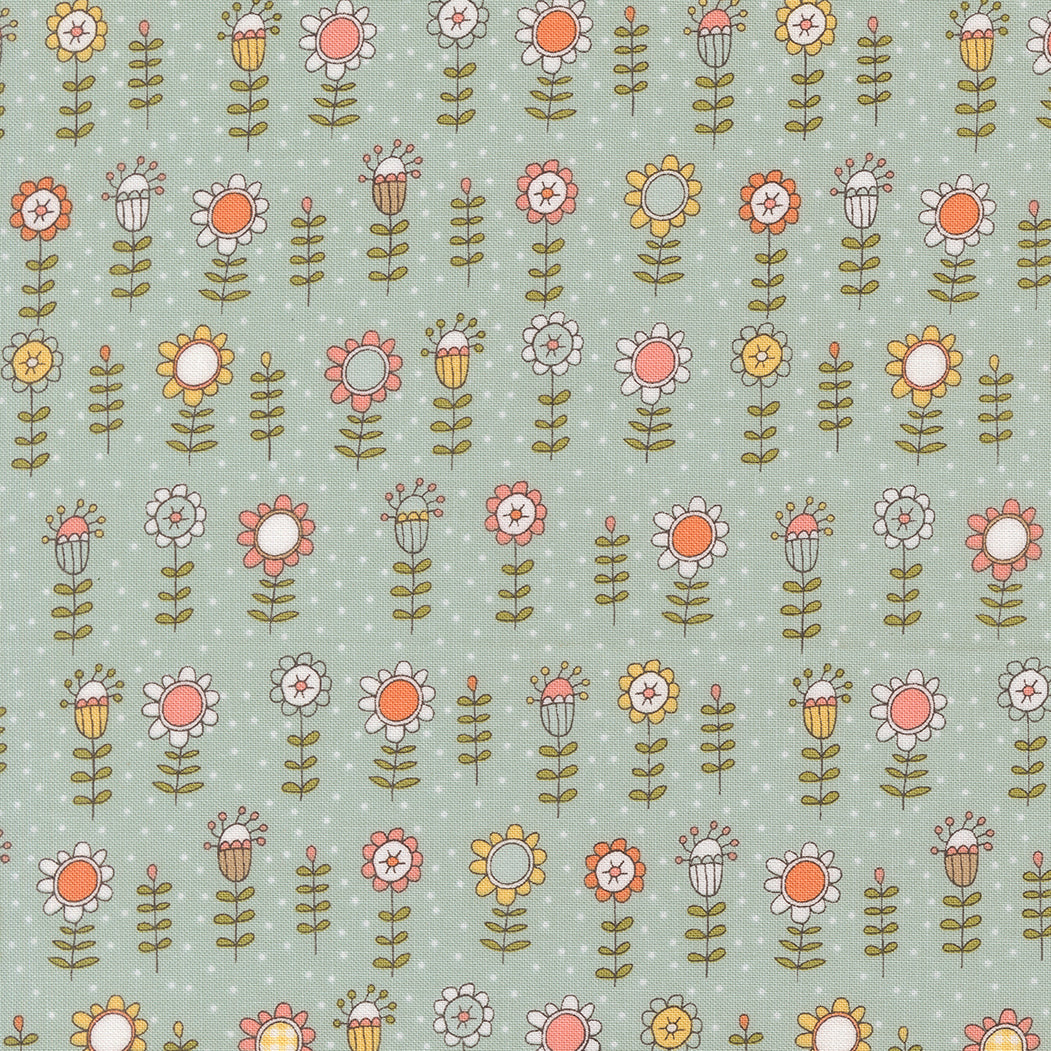 Lucky Bloom Sky M5570112 by Sweetwater for Moda Fabrics (sold in 25cm increments)
