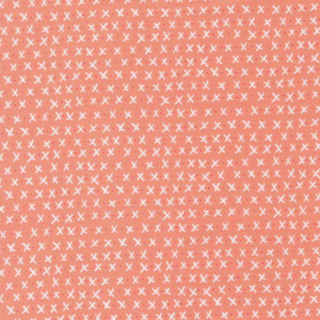 Lucky X's and O's Flower M5570523 by Sweetwater for Moda Fabrics (sold in 25cm increments)