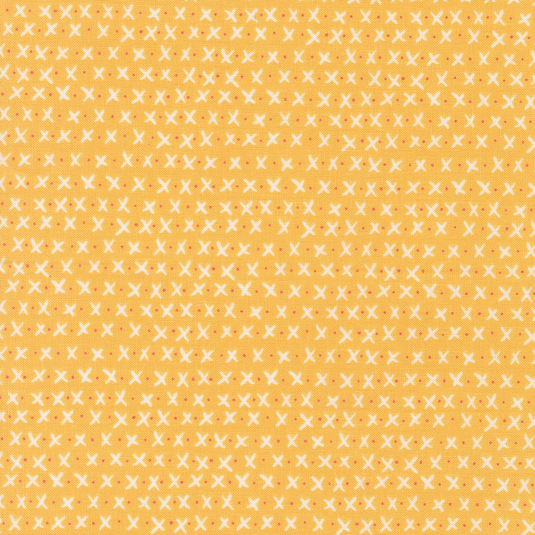 Lucky X's and O's Sun M5570524 by Sweetwater for Moda Fabrics (sold in 25cm increments)