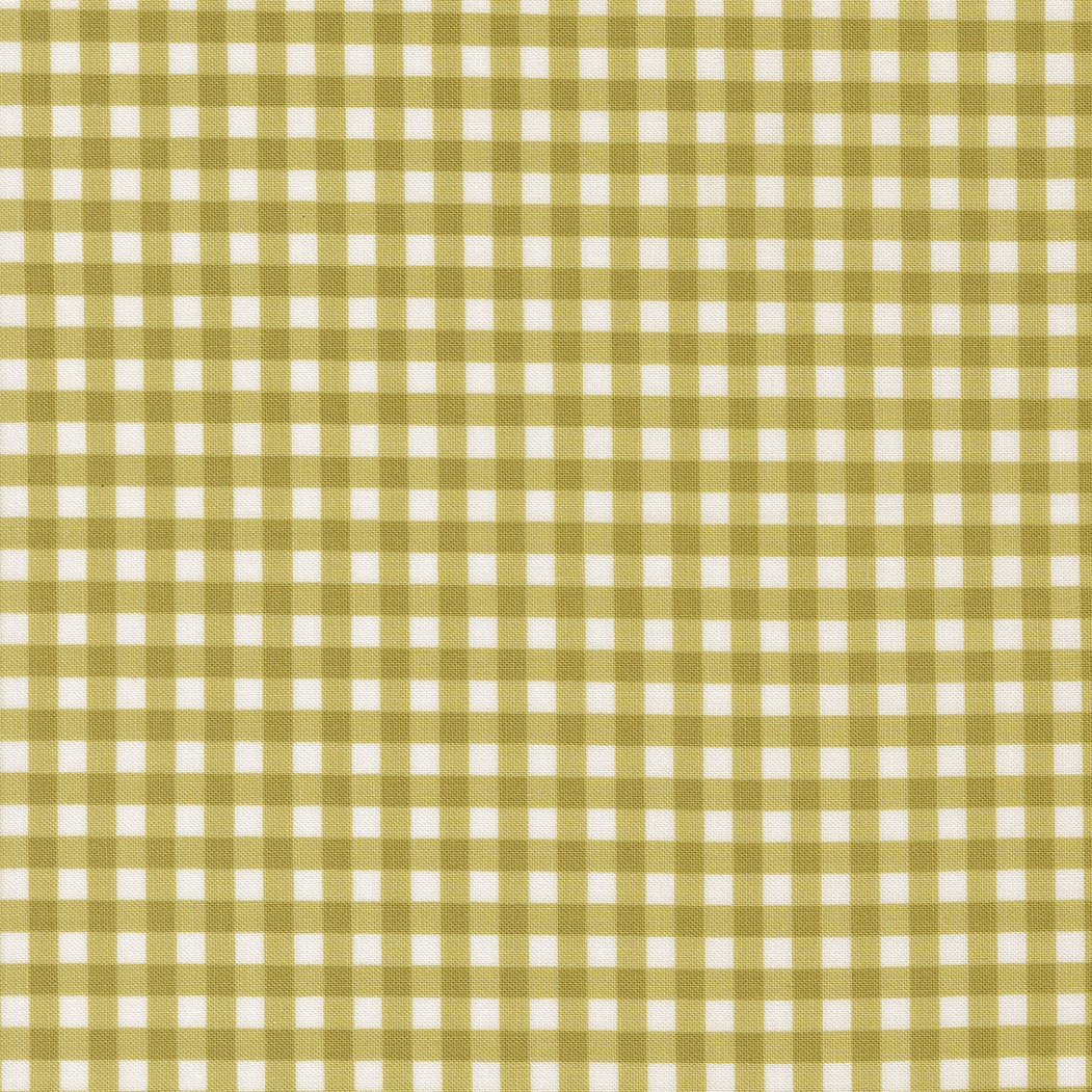 Lucky Gingham Grass M5570716 by Sweetwater for Moda Fabrics (sold in 25cm increments)