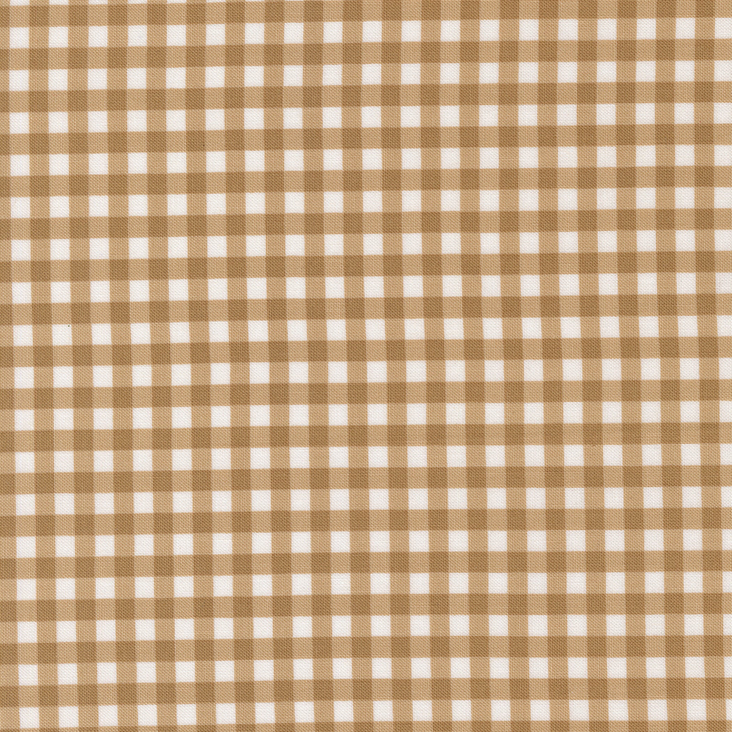 Lucky Gingham Sand M5570717 by Sweetwater for Moda Fabrics (sold in 25cm increments)