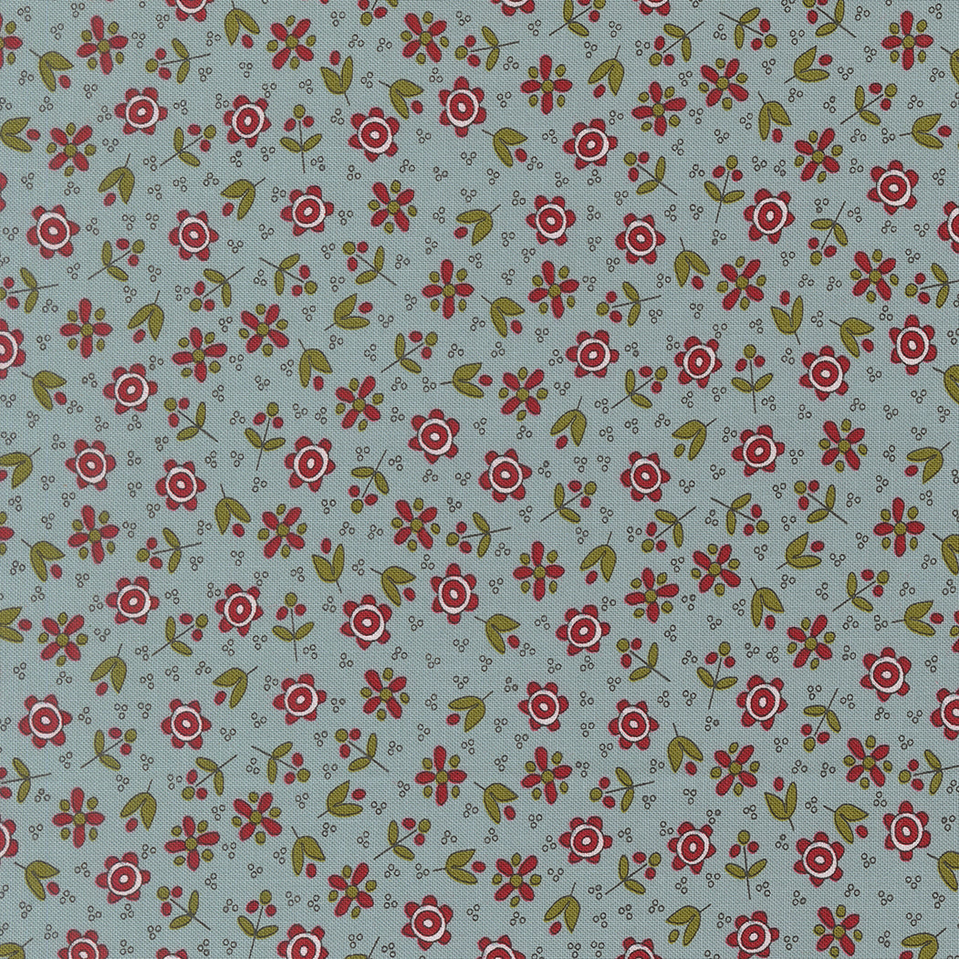 Chilly Christmas Trees Storm M5571215 by Sweetwater for Moda Fabrics (sold in 25cm increments)